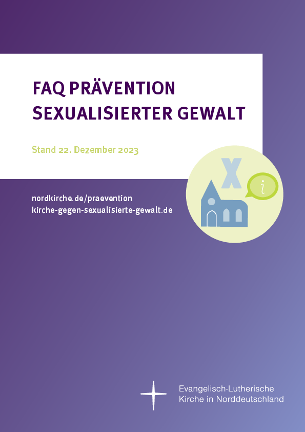 Neuausgabe Broschüre FAQ Prävention Kirche gegen Sexualisierte Gewalt